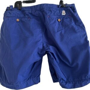 Psycho Bunny Royal Blue Flat Front Shorts
